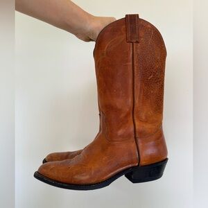 Vintage Western Nocana Cowboy Brown Boots 10 woman’s (8.5 men’s)